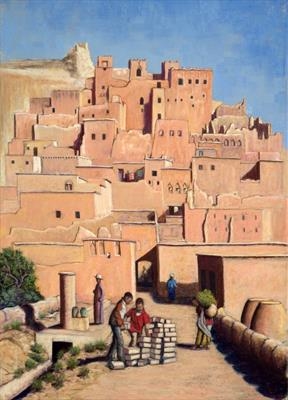 Ait Benahaddou Morning Chores