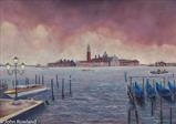 San Giorgio by John Rowland, Painting, Pastel on Paper