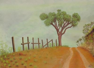 Drakensberg Mist by John Rowland, Painting, Pastel