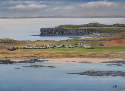 Sanna Bay by John Rowland, Painting, Pastel